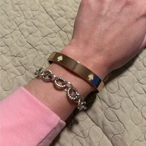 Kate Spade Rose Gold Heart Bracelet
